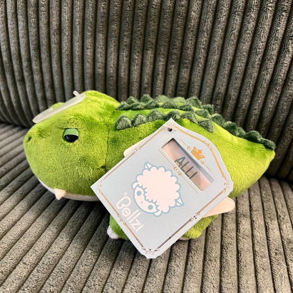 Green Alligator Plush by Bellzi - Picture 1 of 4